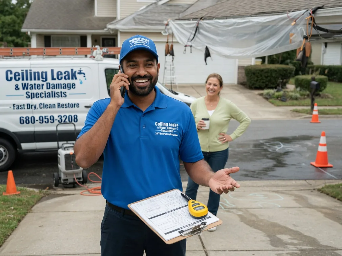 Ceiling Leak Cleanup Lapoint, UT FAQs